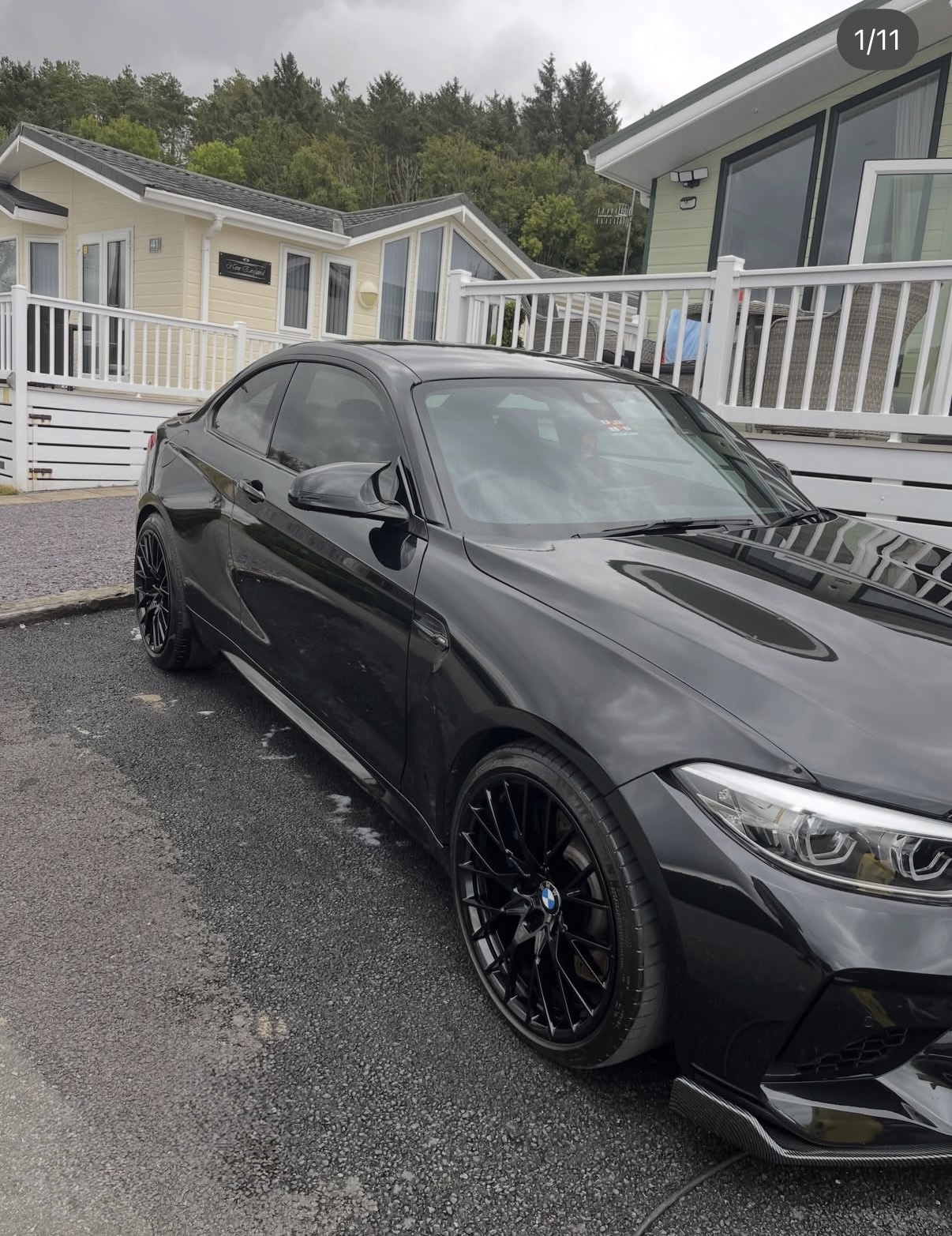Vehicle paintwork prepared for machine polishing